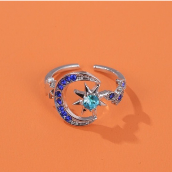 Celestial Blue/Silver Ring! - Picture 3 of 11